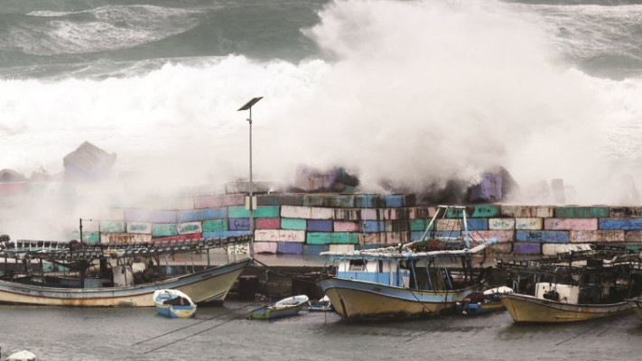 נמל הדיג בעזה. צילום: רויטרס