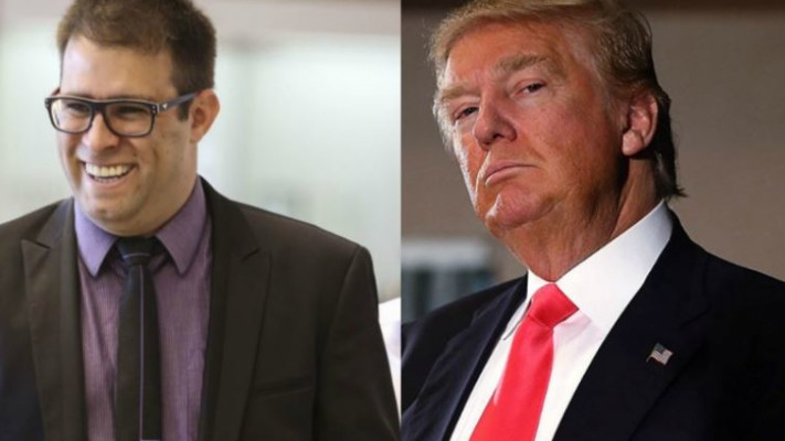 דונלד טראמפ, אורן חזן. סננו גם אותם. צילום: פלאש 90, Getti Images