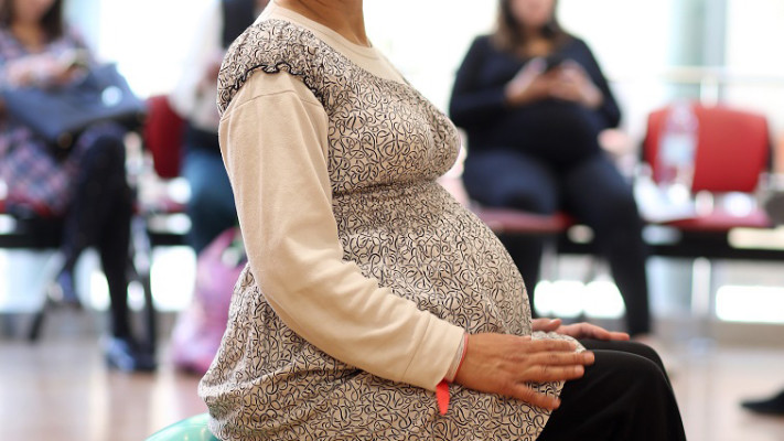 &quot;מעדיפה שהלידה תתרחש ב־1 במרץ, שלא ליפול על התאריך הזה דווקא&quot;. חגית בר-לב. צילום: אריאל בשור