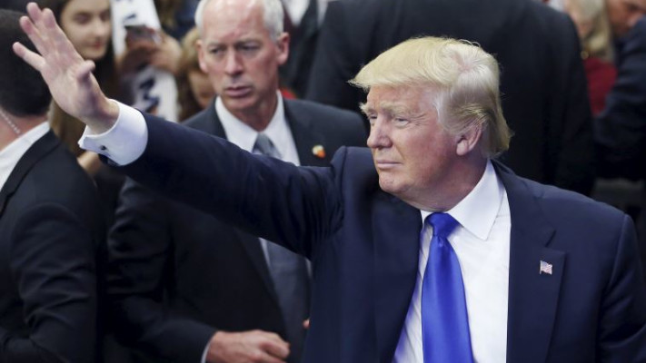 טראמפ בבקנטאקי. צילום: רויטרס