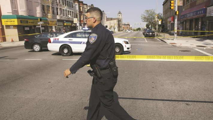 זירת רצח בארצות הברית. צילום: רויטרס