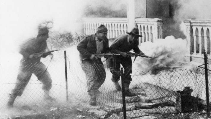 ברלה היה בין ראשוני הנופלים. שחזור הקרב בסן סימון, 1948