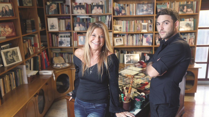 &quot;תום היה כל עולמו של נתן&quot;. נטע רז ובנה. צילום: אריאל בשור