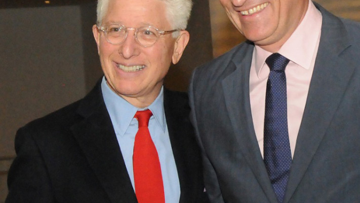 מרטין וייס וג'יימס סניידר, הלאונג' (צילום: עופרית רוזנברג)