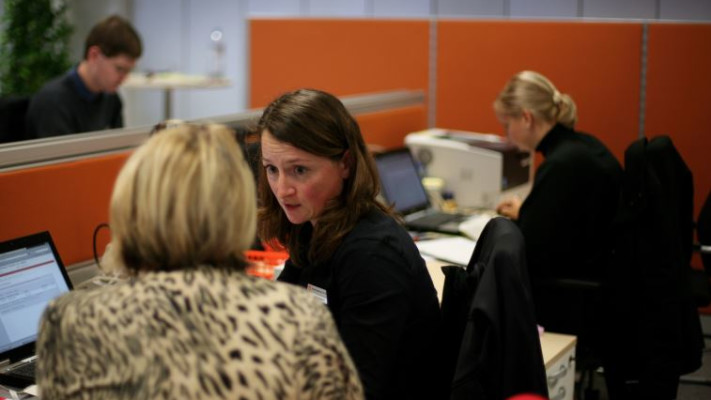 נשים בעבודה. צילום: גטי אימג'ז