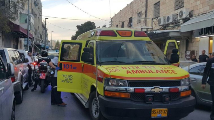 זירת הפיגוע בשער שכם. צילום: איחוד הצלה 