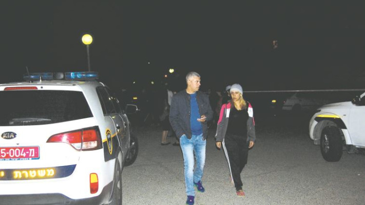 זירת הרצח. צילום: טימי אבוקסיס