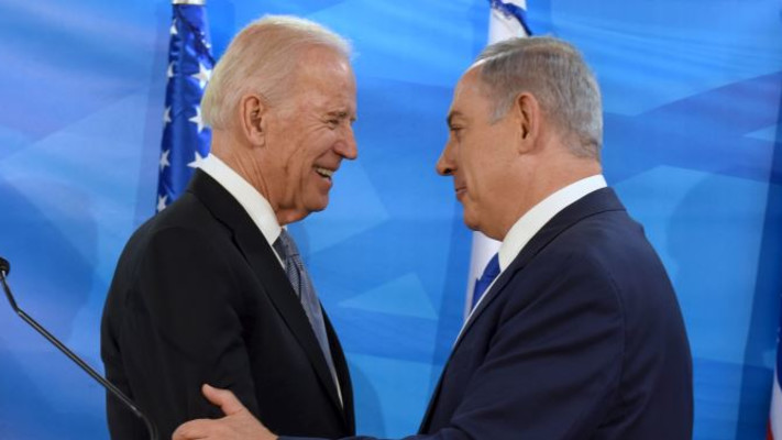 בנימין נתניהו וג'ו ביידן