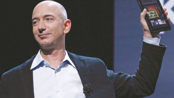 &quot;אני אוהב לקדם דברים שיש לי אליהם תשוקה&quot;, ג'ף בזוס. צילום: רויטרס