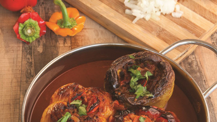 ממולאים ב&quot;גברת פלפלת&quot;. צילום: יח&quot;צ