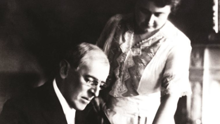 אדית ו-וודרו ווילסון. צילום: ויקיפדיה