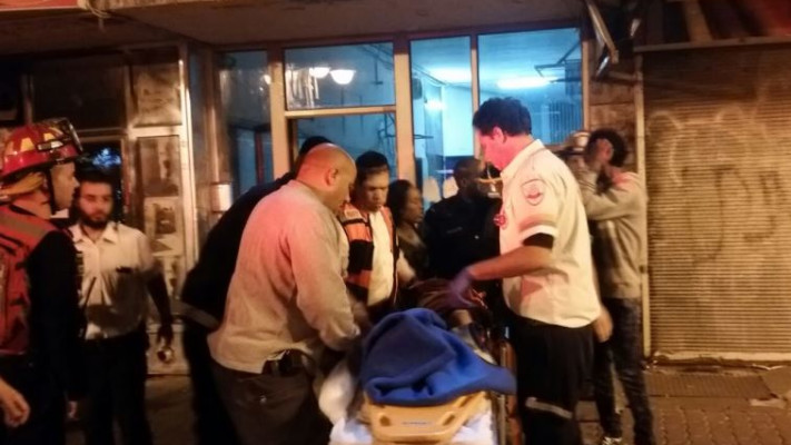 פעוטה נפלה מגובה בפתח תקווה. צילום: ללא קרדיט