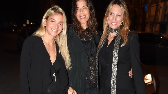 טלי אונגר, שלי ולי מנחם. צילום: אביב חופי 