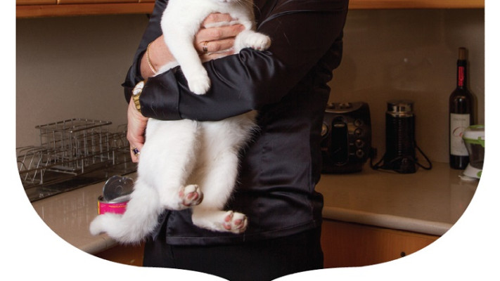 ציפי לבני עם פרנסיס. צילום: ערן כהן