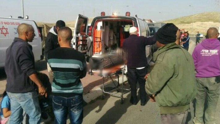 תאונת הדרכים בכביש 40. צילום: דוברות מד&quot;א