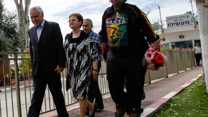 משה קצב, צילום ארכיון: פלאש 90