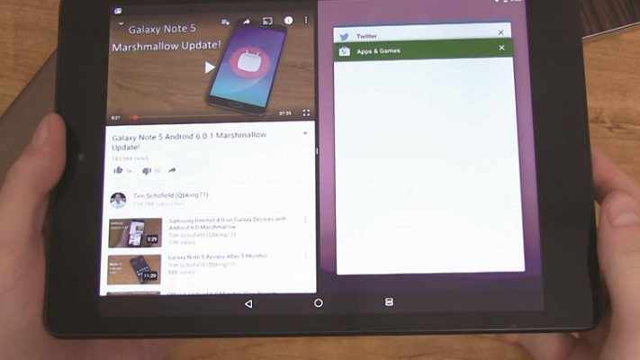 אנדרואיד. צילום מסך 