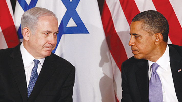 ברק אובמה, בנימין נתניהו