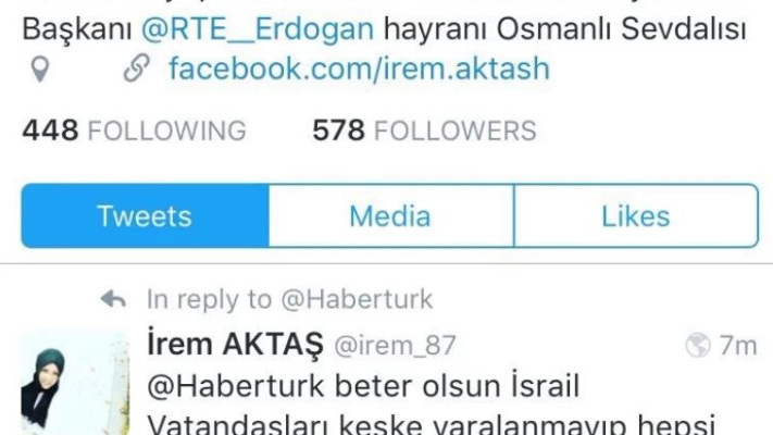 הציוץ של הפוליטיקאית בטורקיה שגרם לסערה 