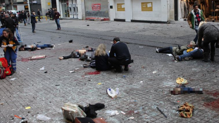 זירת הפיגוע. צילום: רויטרס