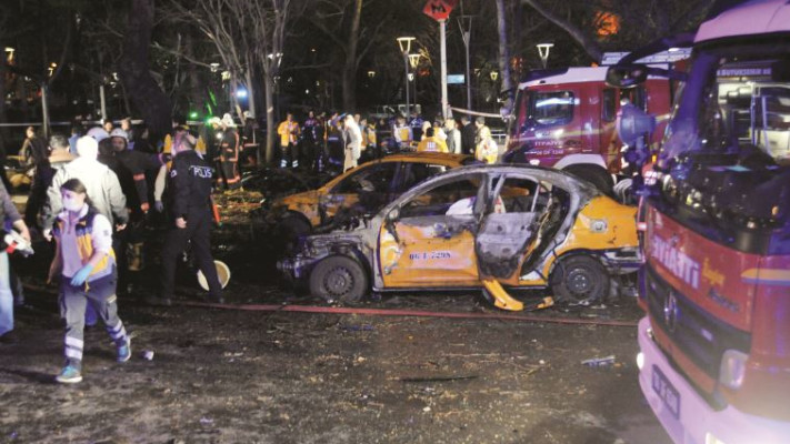 פיגוע התופת בטורקיה בתחילת מרץ. צילום: רויטרס