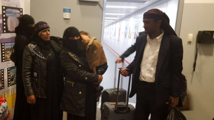 חלק מהיהודים שעלו ארצה במהלך המבצע. צילום: הוסכנות היהודית