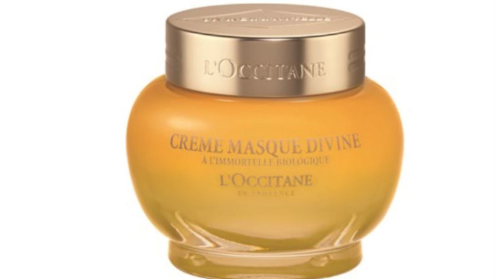 DIVINE CREAM MASK &ndash; מסכה לטיפול בסימני הגיל שניתן למרוח פעמיים בשבוע,&nbsp;L'OCCITANE, 549 שקלים. צילום: יח&quot;צ