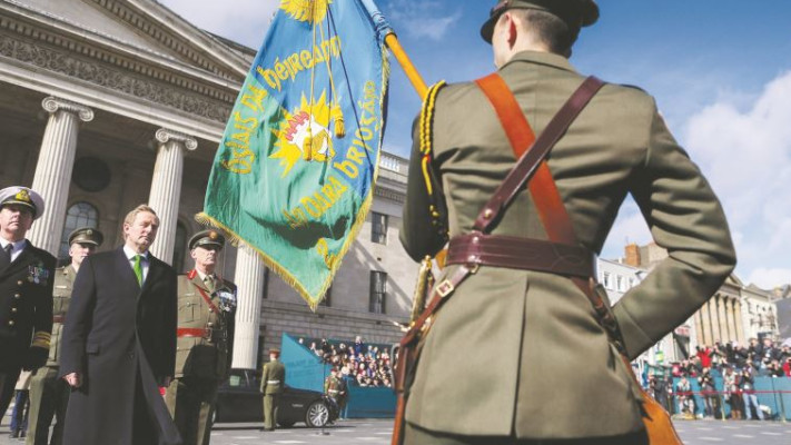 &quot;זה יום נפלא להיות אירי&quot;. ראש ממשלת אירלנד אנדה קני. צילום: באדיבות ממשלת אירלנד