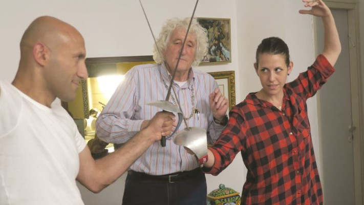 תמר לבני, איציק גבאי ומאיר עוזיאל. צילום: יח&quot;צ