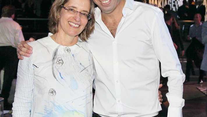 אורן הולצמן וציפי ויגודמן (צילום: שוקה כהן)