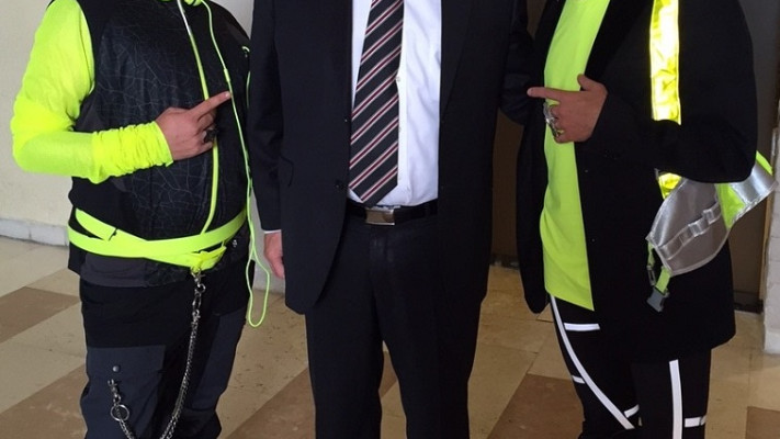 אסי כהן, דובי רקיע  ואודי כגן (צילום: מתן פרי)