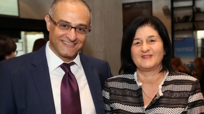 סמדר ברבר צדיק ודוד מימון (צילום: סיון פרג')