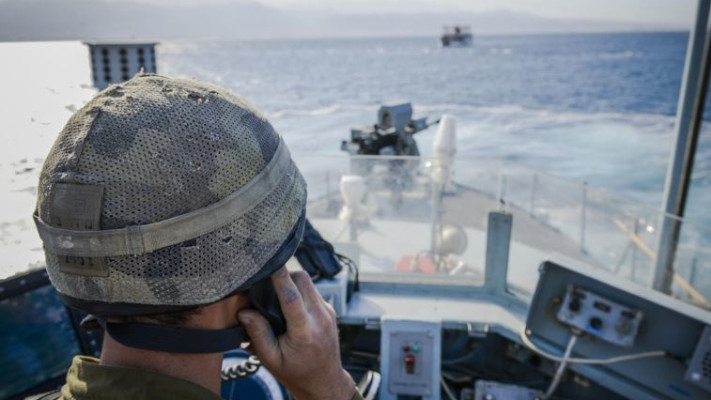 תרגיל חיל הים באילת. צילום: דובר צה&quot;ל