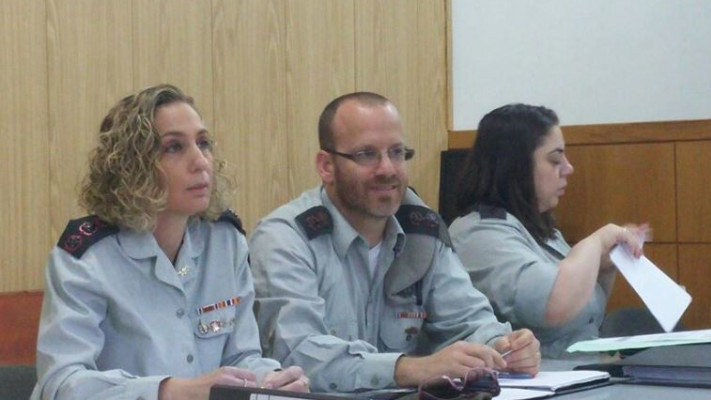 התביעה הצבאית, הבוקר. צילום: נועם אמיר