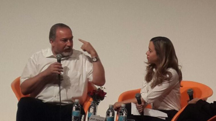 אביגדור ליברמן באירוע &quot;שבתרבות&quot; במודיעין. צילום: ללא קרדיט