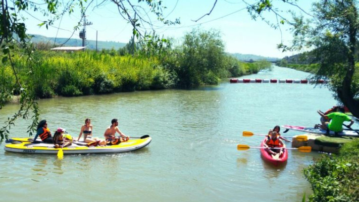 הפנינג זורמים לירדן. צילום: סיוון חודי, רשות הכנרת