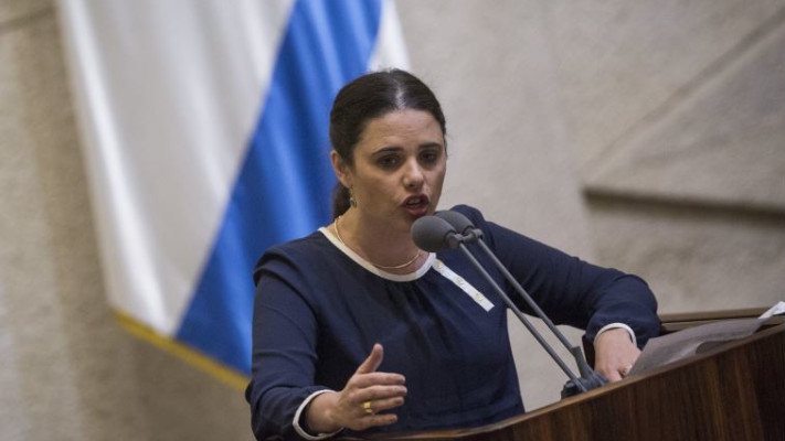 מבקשת להילחם בתופעה. השרה איילת שקד. צילום: הדס פרוש , פלאש 90