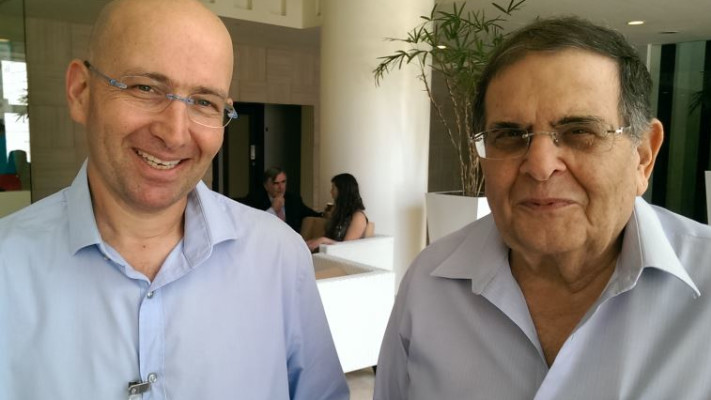 פרופסור משיח וד&quot;ר משיח. צילום: אורית א. בראון