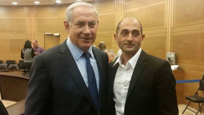 זרקה בפגישתו עם רה&quot;מ נתניהו. צילום: עו&quot;ד אייל פלטק