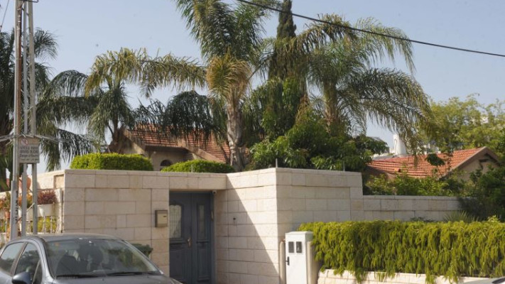 ביתו של משה קצב בקרית מלאכי, היום. צילום: אבשלום ששוני