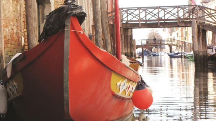 הגטו היה מוקף בהן. תעלות בוונציה. צילום: תלמה אדמון