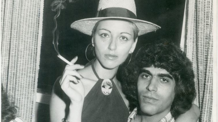 גבי שושן ואשתו מירי ב-1978. ישמח יצחק 