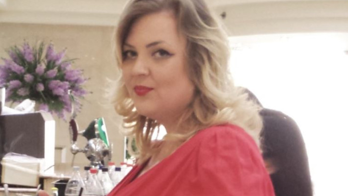 &quot;לפעמים אני אפילו עושה תמונות של לפני ואחרי&quot;. אנסטסיה טומקוב. צילום פרטי