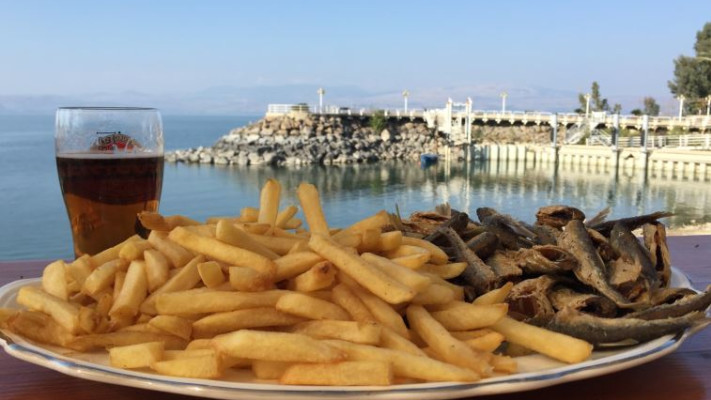 פיש אנד צ'יפס במפגש הדייגים. צילום: יח&quot;צ