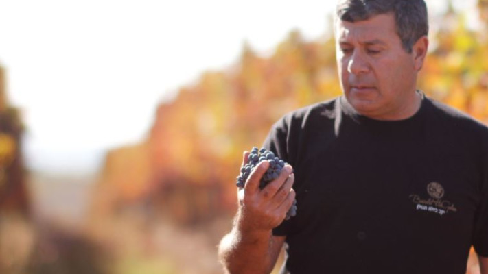 יואב לוי, בעלי יקב בזלת. צילום: יח&quot;צ