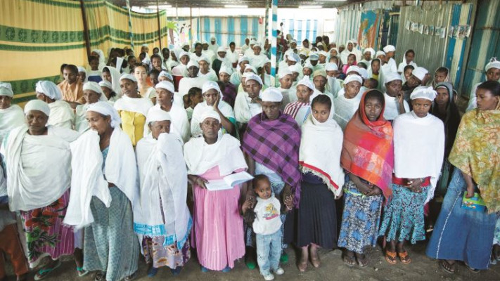 בני הפלשמורה באתיופיה &quot;לא הייתי מודע ליחס כלפיהם, זה זעזע אותי&quot;. צילום: משה שי, פלאש 90