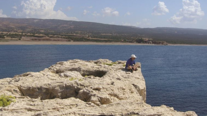 מפרץ לארה, קפריסין. לתיירים לא מן השורה. צילום: מאיר בלייך