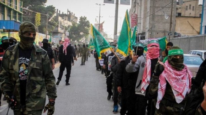 צעירים המזוהים עם חמאס, עזה