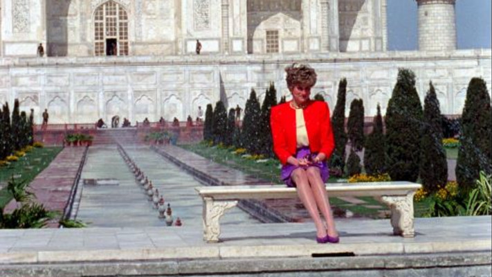 הנסיכה דיאנה בטאג' מאהל 