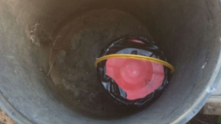 מטען נפץ בנתניה, צילום: דוברות המשטרה